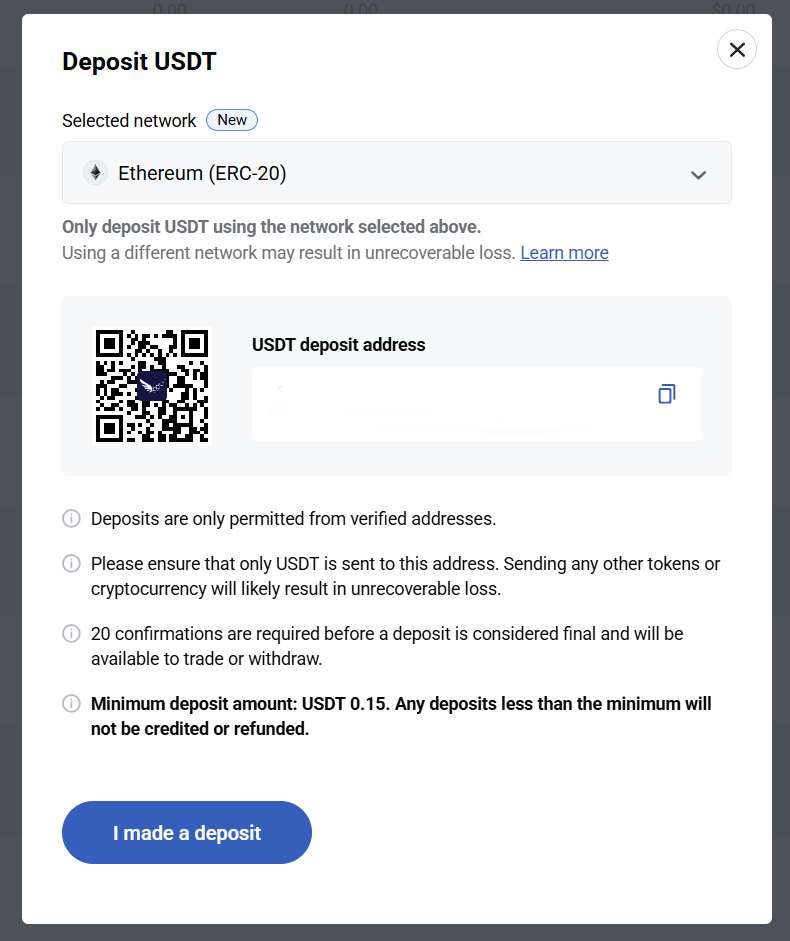 deposit usdt for sgd
