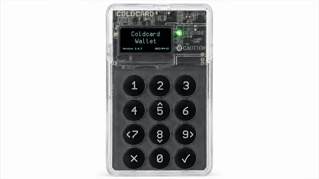 Coldcard wallet