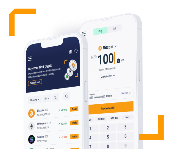 Independent Reserve crypto exchange mobile app