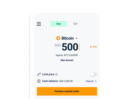 Buy and sell crypto