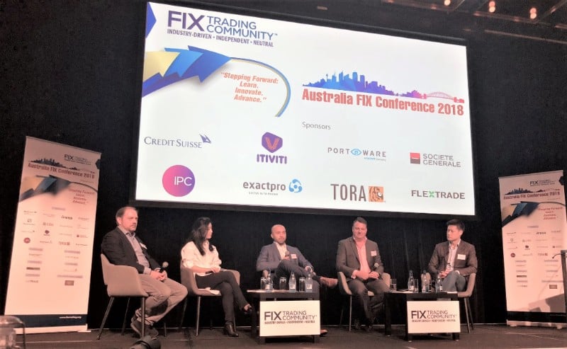 Adrian Przelozny at Sydney FIX Trading Community Conference