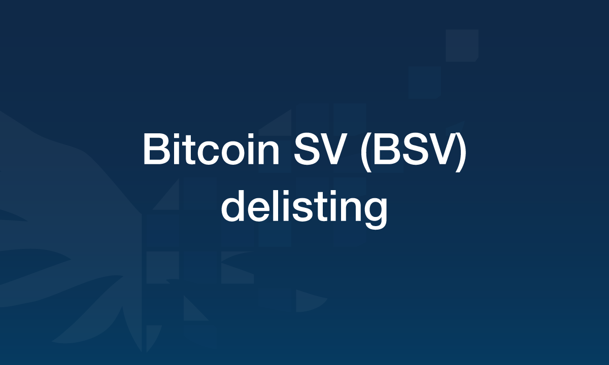 BSV delisting
