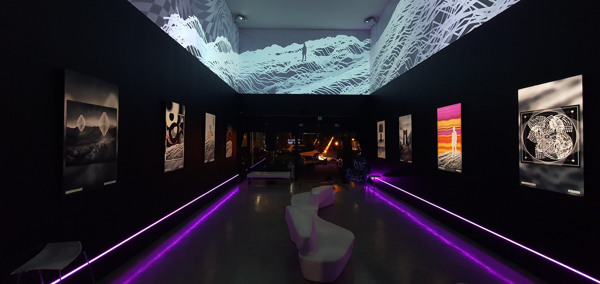 Oshi Gallery, Melbourne, NFT exhibition.