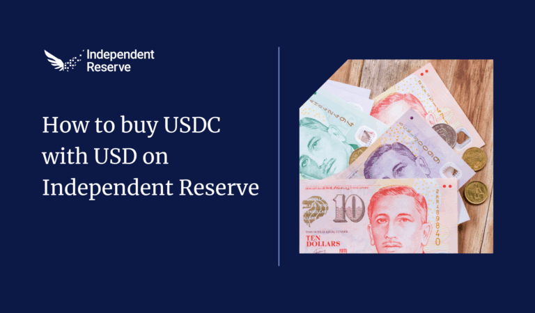 How to buy USDC with SGD on Independent Reserve