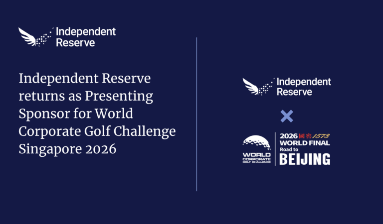 Independent Reserve returns as Presenting Sponsor for World Corporate Golf Challenge Singapore 2026