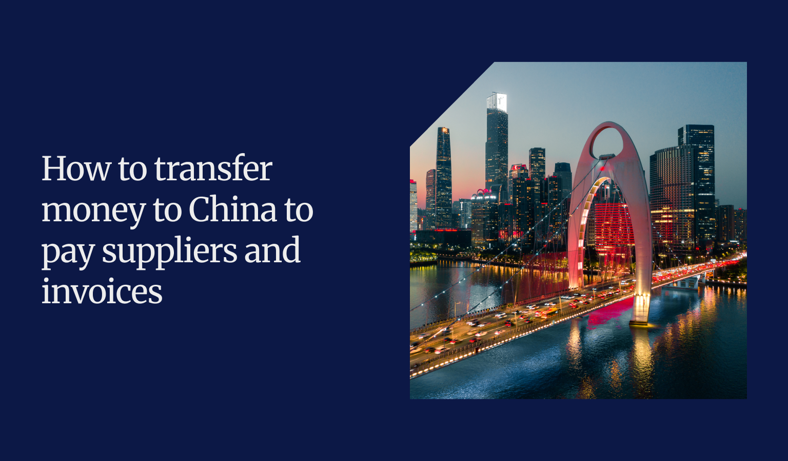 How to transfer money to China blog thumbnail