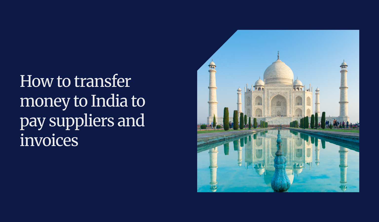 How to transfer money to India blog thumbnail
